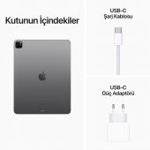Apple iPad Pro 6.Nesil 128GB 12.9" Wi-Fi Tablet - MNXP3TU/A Uzay Grisi - 10