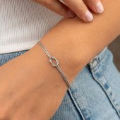 Gümüş Pazarım 925 Ayar Gümüş Düğüm Bileklik Silver - 2