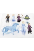 Frozen Karlar Ülkesi Figür Oyuncak Seti Elsa Anna Olaf Kristoff Bulda Sven Bruni - 2