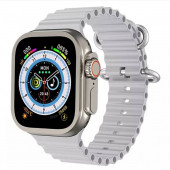 TT C800 Ulta 8 HiWacth Aleminyum Kasa Akıllı Saat 1.99 inh NFCli Android/İos Uyumlu - 2
