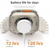 TT C800 Ulta 8 HiWacth Aleminyum Kasa Akıllı Saat 1.99 inh NFCli Android/İos Uyumlu - 3