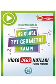 49 Günde TYT Matematik - Geometri Video Ders Notları Kampı 3lü Set - 2