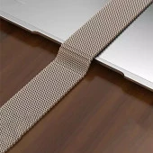 E2M APPLE WATCH 42-44-45-49MM KRD-31 METAL ÇİFT RENKLİ GOLD KORDON thumbnail 2