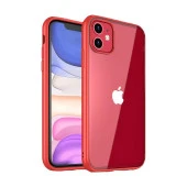 BİKAPAK ELIT CRYSTAL IPHONE 11 KIRMIZI KAPAK thumbnail 1