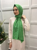 Loryan Scarf Viva Crush Pamuklu Şal 00380  ÇAM - 3