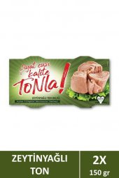 TONLA Zeytin Yağlı Ton Balığı 2x150 gr - 1
