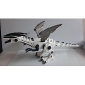 Oyuncak Pilli Duman Çıkartan Dragon Kuyruk ve Kanat Hareketli Yürür - 1