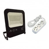 ACK Led Projektör Gün Işığı & ELBİ 3lü 3m Grup Priz - 1