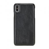 Bouletta Apple iPhone XS Max Uyumlu Deri Arka Kapak UJDE RST1LE41 - 4