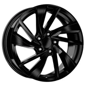 VOLKSWAGEN POLO UYUMLU JANT DY726 7X16 5X100 ET-35 57.1 BLACK (4 ADET) - 1
