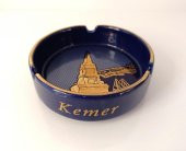 Küllük Kül Tablası Seramik Kemer Temalı Kemer Yazılı Ev Ofis Dekor thumbnail 3