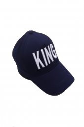 SUVE UNİSEX QUEEN NAKIŞLI ŞAPKA KEP  LACİ BEYAZ Tek Ebat thumbnail 2