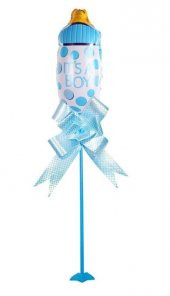 BALON FOLYO ÇUBUKLU İBERON MAVİ - 1