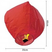DİLEK FENERİ KIRMIZI 35 CM - 1