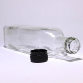 Zeytinyağı Şişesi Yağdanlık Sosluk Sirkelik 500 ml Şeffaf Marasca - 1