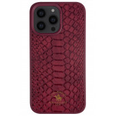 iPhone 14 Pro Deri Kılıf.Santa Barbara Polo Knight Deri Kılıf.iphone 14 pro koruma Kılıfı. - 1