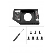 MN6 12.7mm Sata Harddisk Kutu-caddy Kızak Kutu-12.7m Hdd Caddy-notebook Dvd To Ssd Kutu-ıkinci Hdd Takma - 4