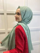 Arwella %100 Pamuk Dubai Şal 00606  ÇAĞLA thumbnail 3