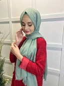 Arwella %100 Pamuk Dubai Şal 00606  ÇAĞLA thumbnail 2