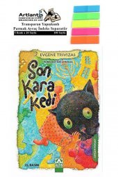 Son Kara Kedi Evgene Trivizas 288 Sayfa Karton Kapak 1 Adet Fosforlu Transparan Kitap Ayraç 1 Paket - 1