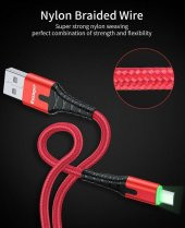 Essager 2.4A Mikro Usb Ledli Kablo 200Cm - 2