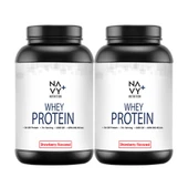 Navy Plus 2 Adet 2300 GR Whey Protein Tozu Çilek Aromalı - 1