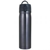 Çelik İçli Matara 500ml Koyu Gri - 1