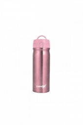 Çelik Içli 350 ml Termos Matara Pastel Pembe - 1