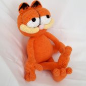 Garfield Amigurumi Organik Oyuncak - 1