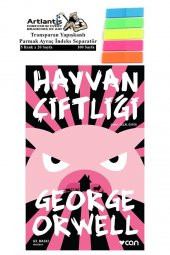 Hayvan Çiftliği George Orwell 151 Sayfa Karton Kapak 1 Adet Fosforlu Transparan Kitap Ayraç 1 Paket - 1