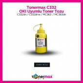 Oki 46508733 Sarı Toner Tozu / C332 / MC363 - 1
