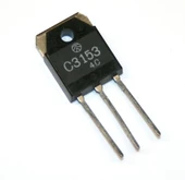 2SC 3153 TO-3P TRANSISTOR thumbnail 1