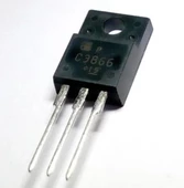 2SC 3866 TO-220F TRANSISTOR thumbnail 1