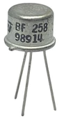 BF 258 TO-39 TRANSISTOR thumbnail 1