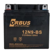 Orbus 12n9-Bs 12 V 9 Ah Asit İçinde Karbon Motosiklet Aküsü - 2