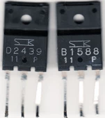 2SD 2439 TO-3PF TRANSISTOR thumbnail 2
