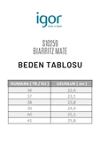 Igor S10259-013 Biarritz Mate Kadın Sandalet - 5