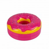 Donut Şekilli 2 Katlı Makyaj Güzellik Seti - 4
