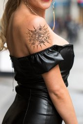 2Li Geçici Dövme Seti,Geçici Tattoo ,Vücut Dövme,Kol Bilek Dövme,Boyun Dövme,Sırt Dövme - 3