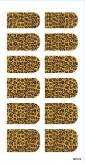 Leo Tırnak Dövmesi,Tırnak Tattoo,Nail Art ,Tırnak Sticker - 2
