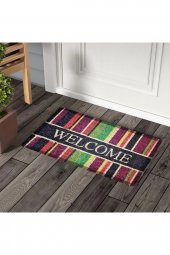 Orkide Home Modern Dekoratif Kapı Önü Paspası  1 - 1