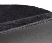 Orkide Home Modern Dekoratif Halı Jel Kaymaz Taban Peluş Puffy Yuvarlak Post Antrasit  ANTRASİT 200 x 200 - 4