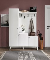 Merlin Mobilya KARDELEN 9 BÖLMELİ PORTMANTO - 1