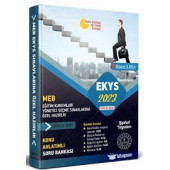 2023 MEB EKYS Eğitim Kurumları Yöneticid Seçme Sınavlarına Özel Hazırlık Konu Anlatımlı Soru Bankası - 1