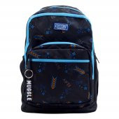 Muggle 4 Bölmeli Ot Game Over Siyah Okul Sırt Çantası (Mu-0389) thumbnail 1