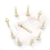 10 Adet Cam Kriko İndirme Kaldırma Mekanizma Kablo Ucu Halat Dübeli Tip BCP045 thumbnail 1