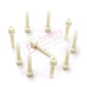 10 Adet Cam Kriko İndirme Kaldırma Mekanizma Kablo Ucu Halat Dübeli Tip BCP045 thumbnail 2