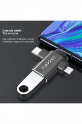 Peeq Earldom OT80 3in1 Otg Dönüştürücü thumbnail 6