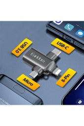 Peeq Earldom OT80 3in1 Otg Dönüştürücü thumbnail 3