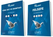 Limit 11. Sınıf Edebiyat + Felsefe Konu Föyleri Seti 2 Kitap 2023 - 1